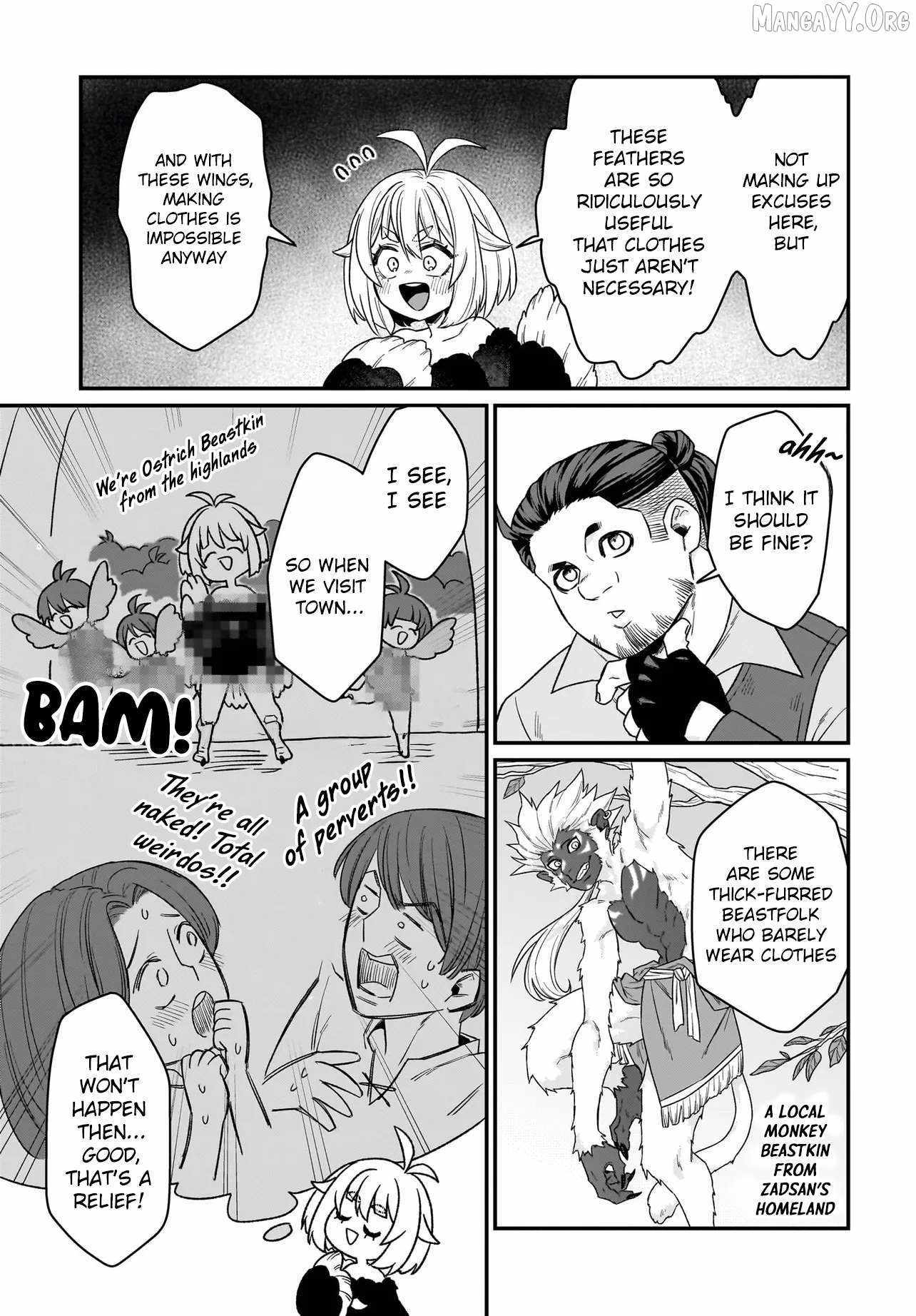 Dachoujuujin no wa Chamecha Musou Aho Kawaii Saikyou Shuzoku no Riidaa ni Narimashita Chapter 4 page 4 - 