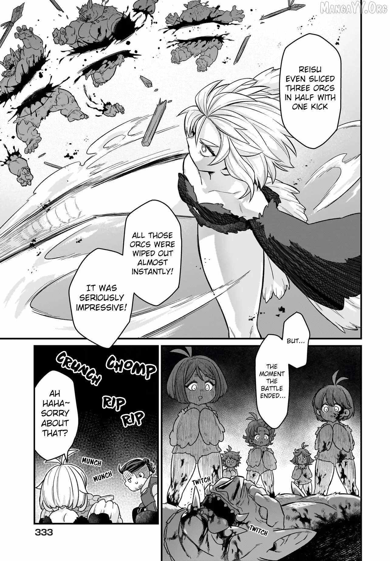 Dachoujuujin no wa Chamecha Musou Aho Kawaii Saikyou Shuzoku no Riidaa ni Narimashita Chapter 4 page 10 - 