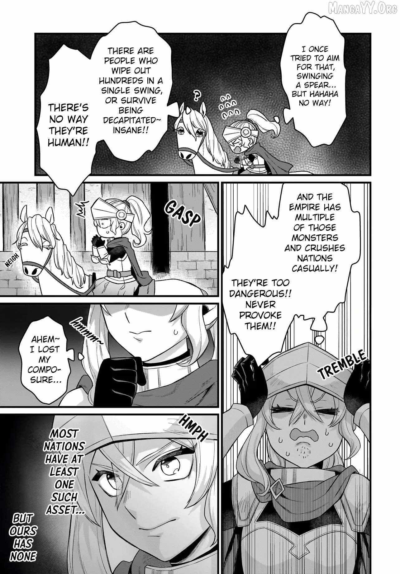 Dachoujuujin no wa Chamecha Musou Aho Kawaii Saikyou Shuzoku no Riidaa ni Narimashita Chapter 5 page 28 - 