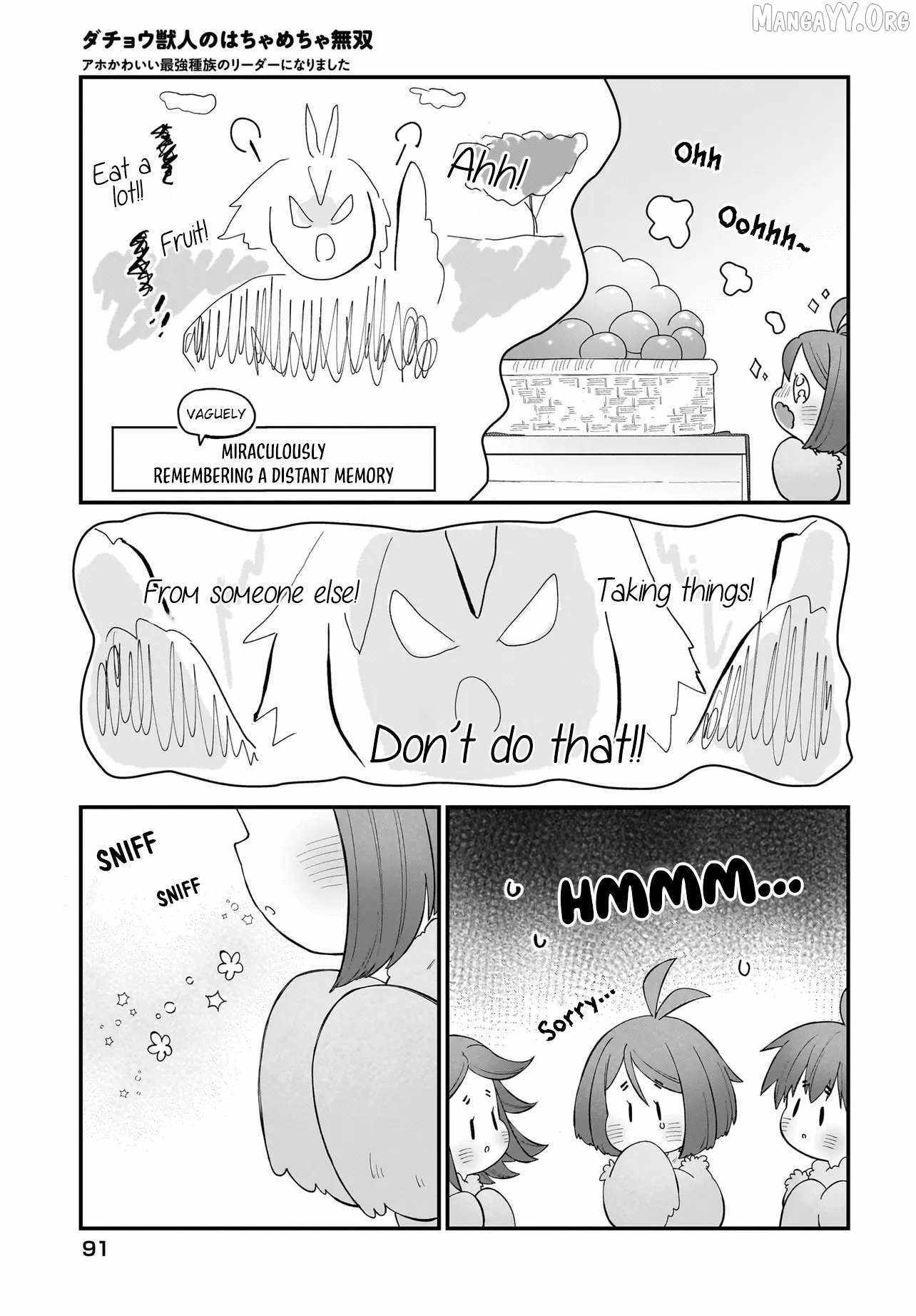 Dachoujuujin no wa Chamecha Musou Aho Kawaii Saikyou Shuzoku no Riidaa ni Narimashita Chapter 6 page 22 - 