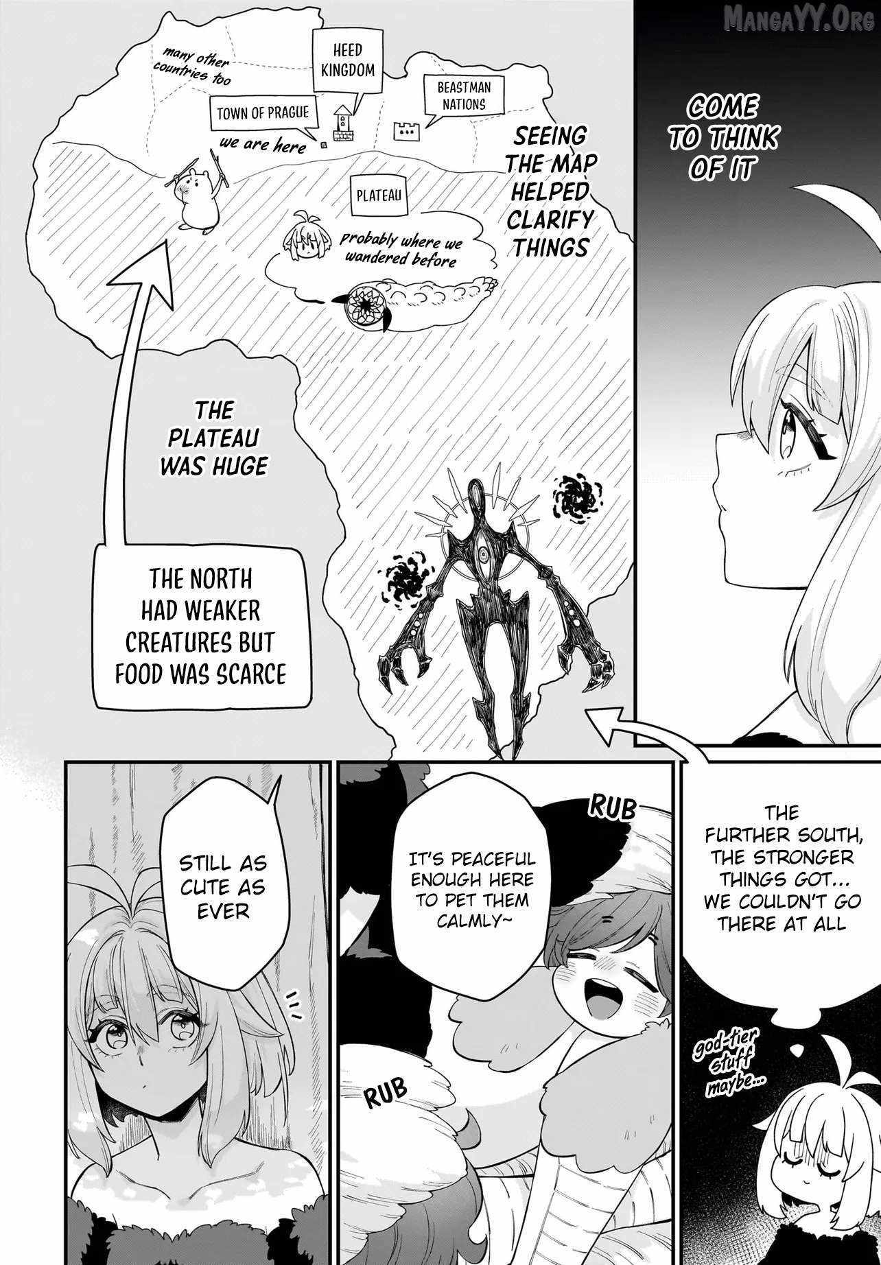 Dachoujuujin no wa Chamecha Musou Aho Kawaii Saikyou Shuzoku no Riidaa ni Narimashita Chapter 7 page 21 - 