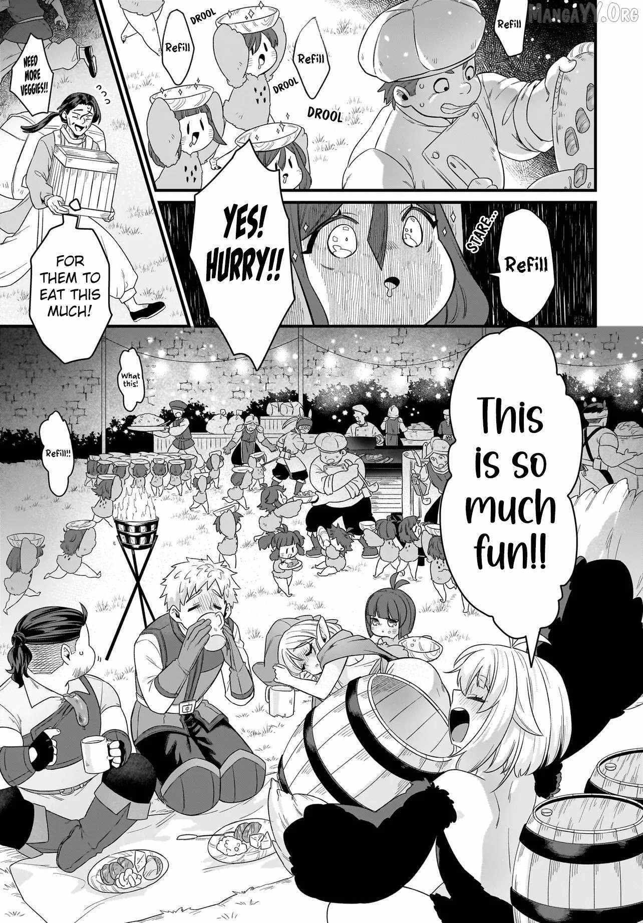Dachoujuujin no wa Chamecha Musou Aho Kawaii Saikyou Shuzoku no Riidaa ni Narimashita Chapter 8 page 16 - 