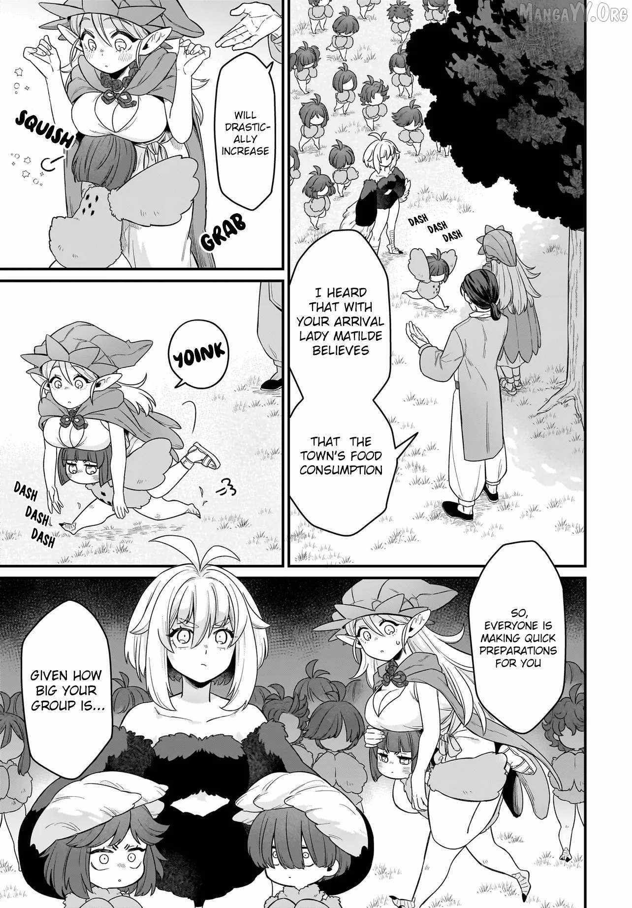 Dachoujuujin no wa Chamecha Musou Aho Kawaii Saikyou Shuzoku no Riidaa ni Narimashita Chapter 8 page 6 - 