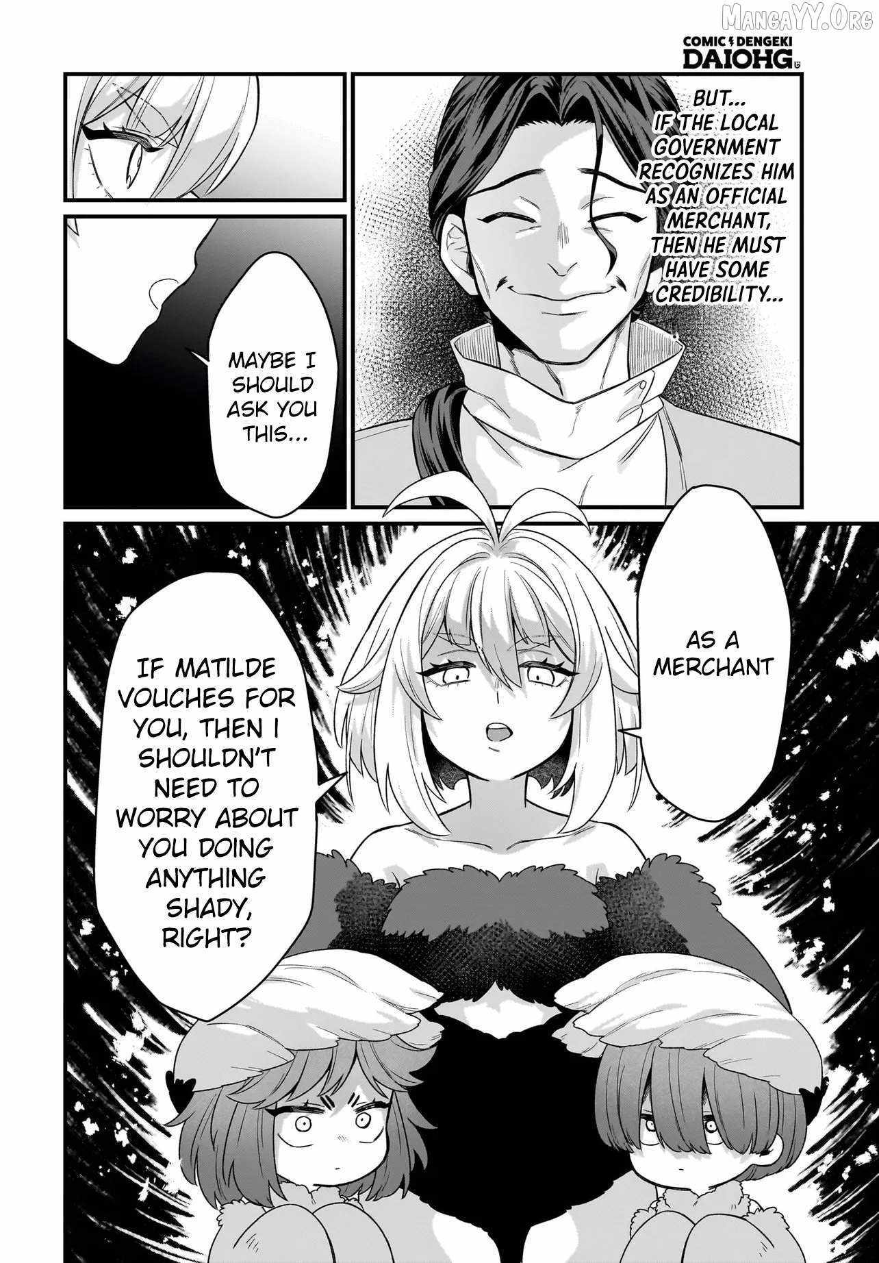 Dachoujuujin no wa Chamecha Musou Aho Kawaii Saikyou Shuzoku no Riidaa ni Narimashita Chapter 8 page 9 - 