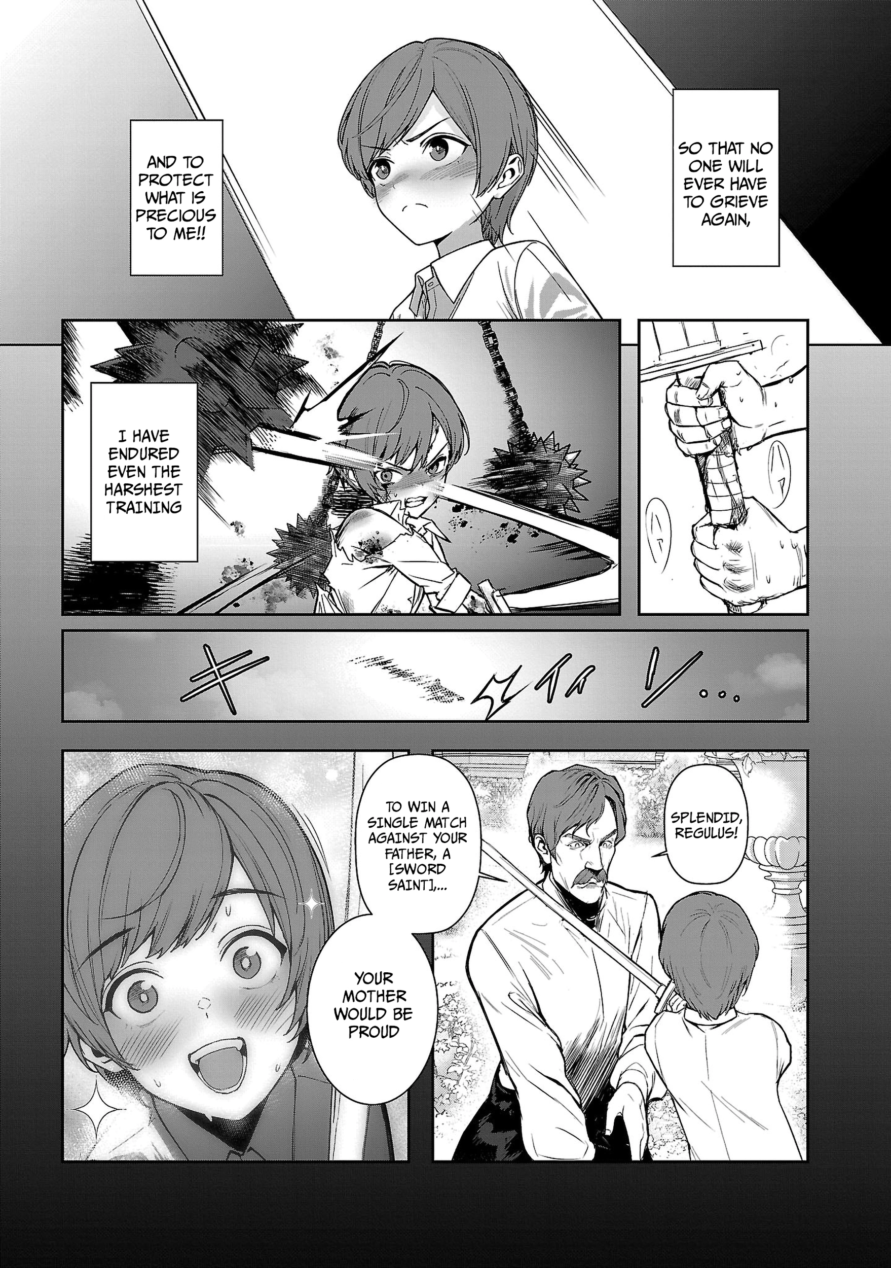 Dad is a [Sword Saint], Mom is a [Sword God], and I