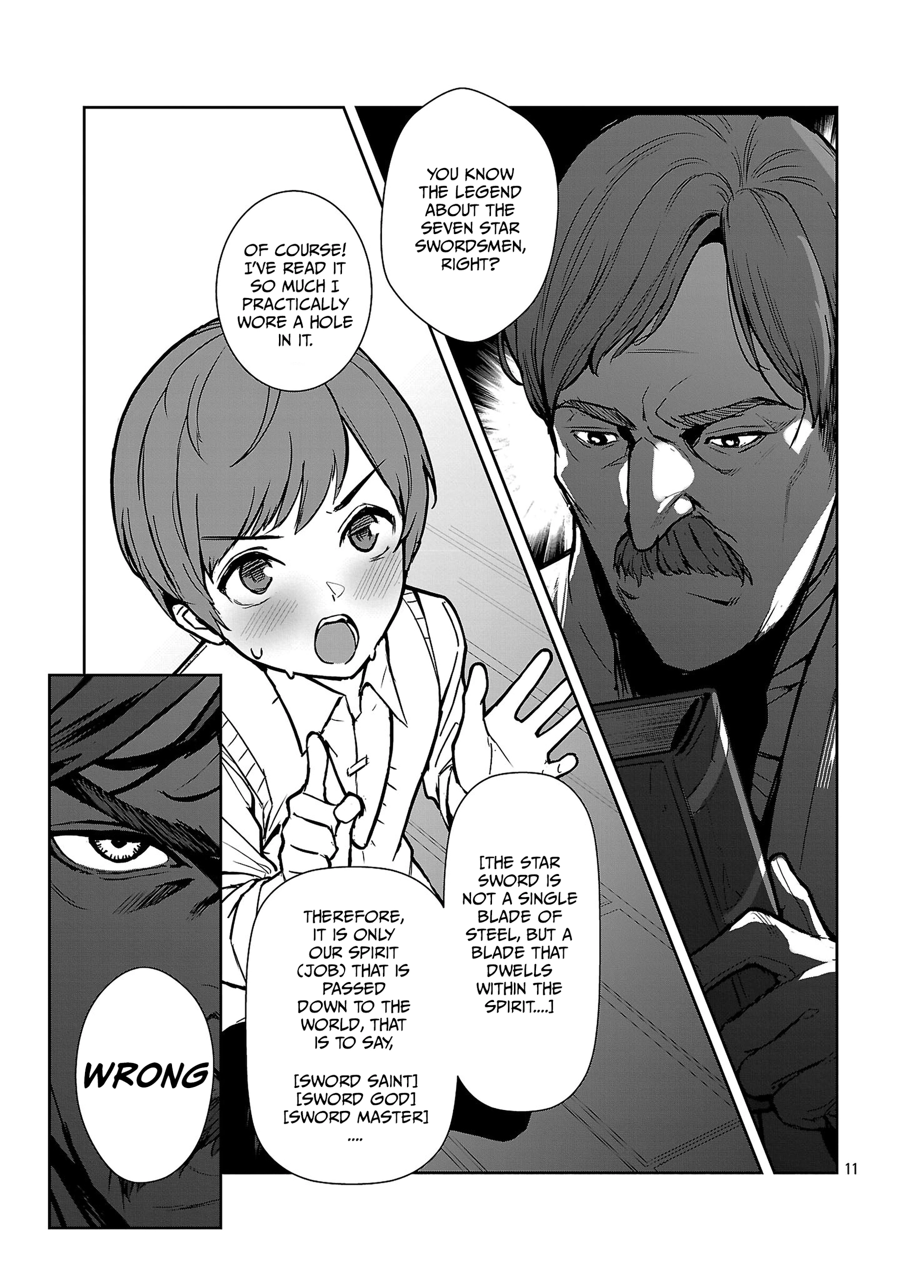 Dad is a [Sword Saint], Mom is a [Sword God], and I