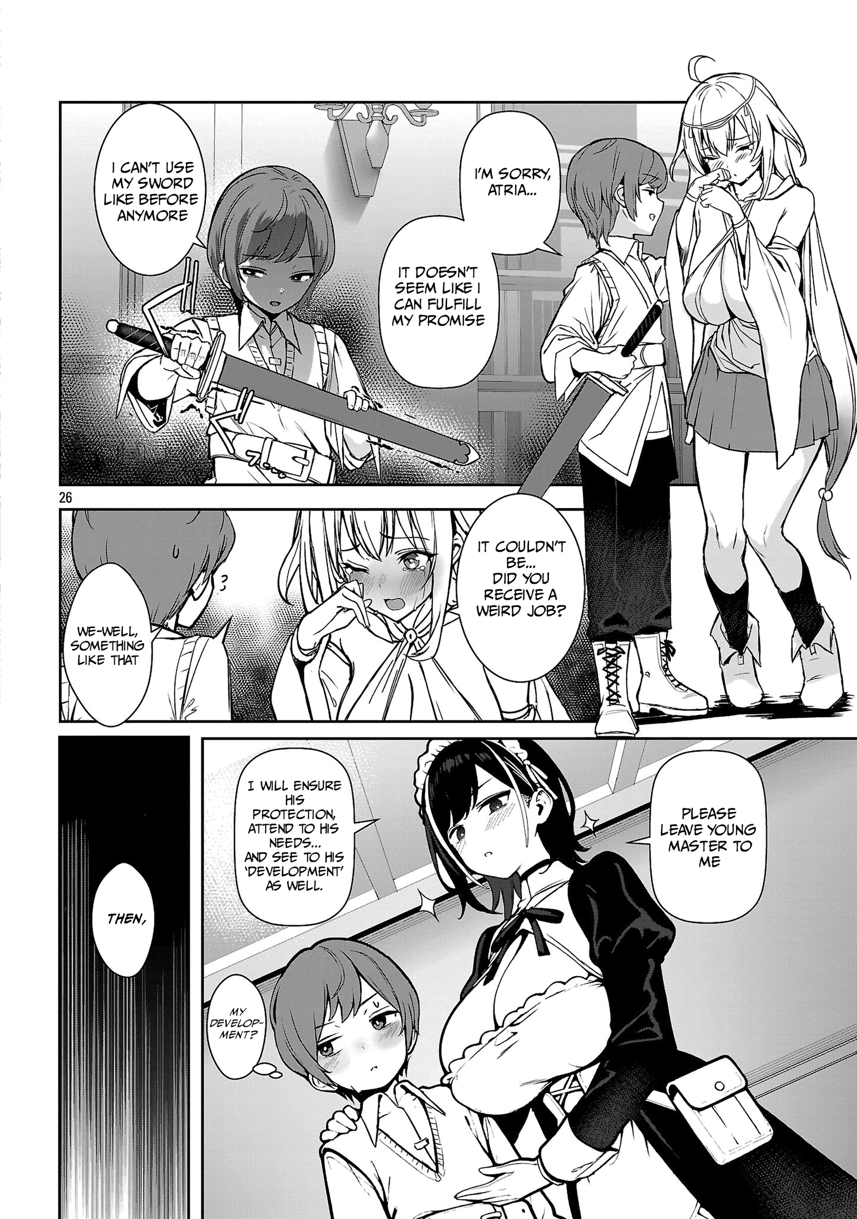 Dad is a [Sword Saint], Mom is a [Sword God], and I