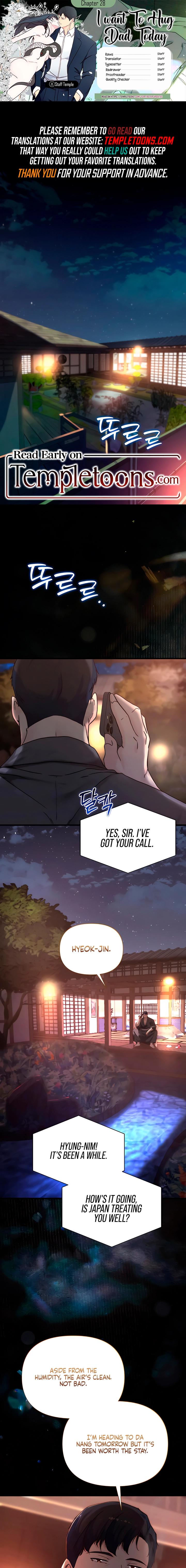 Dad Wants to Hold Me Again Today Chapter 28 page 1 - 