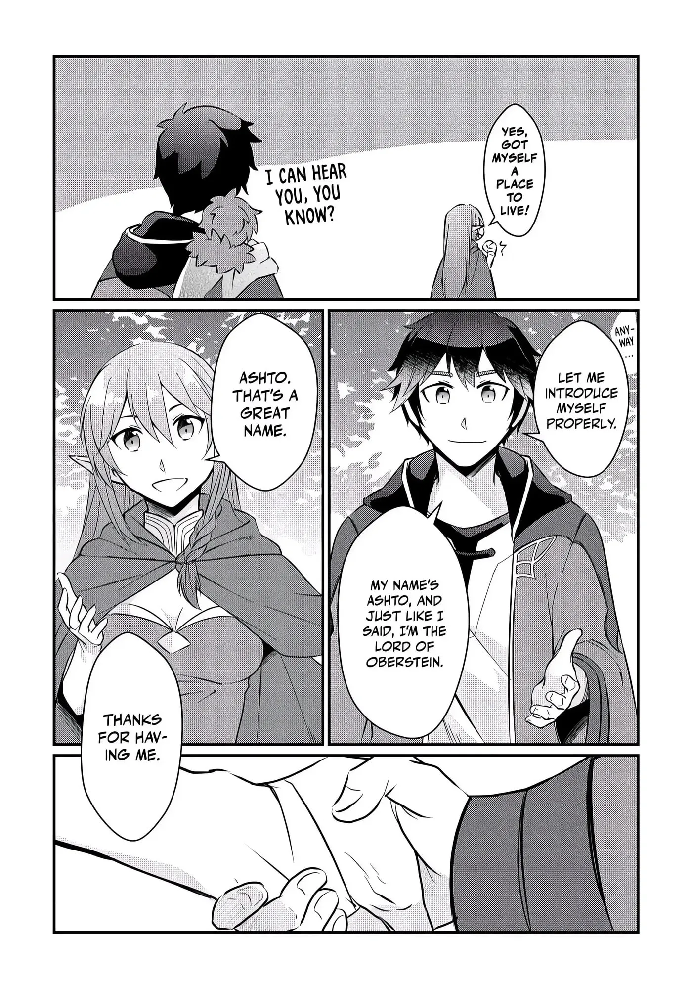 Dai Shizen no Mahoushi Ashto, Sutareta Ryouchi de Slow Life Chapter 2 page 6 - 