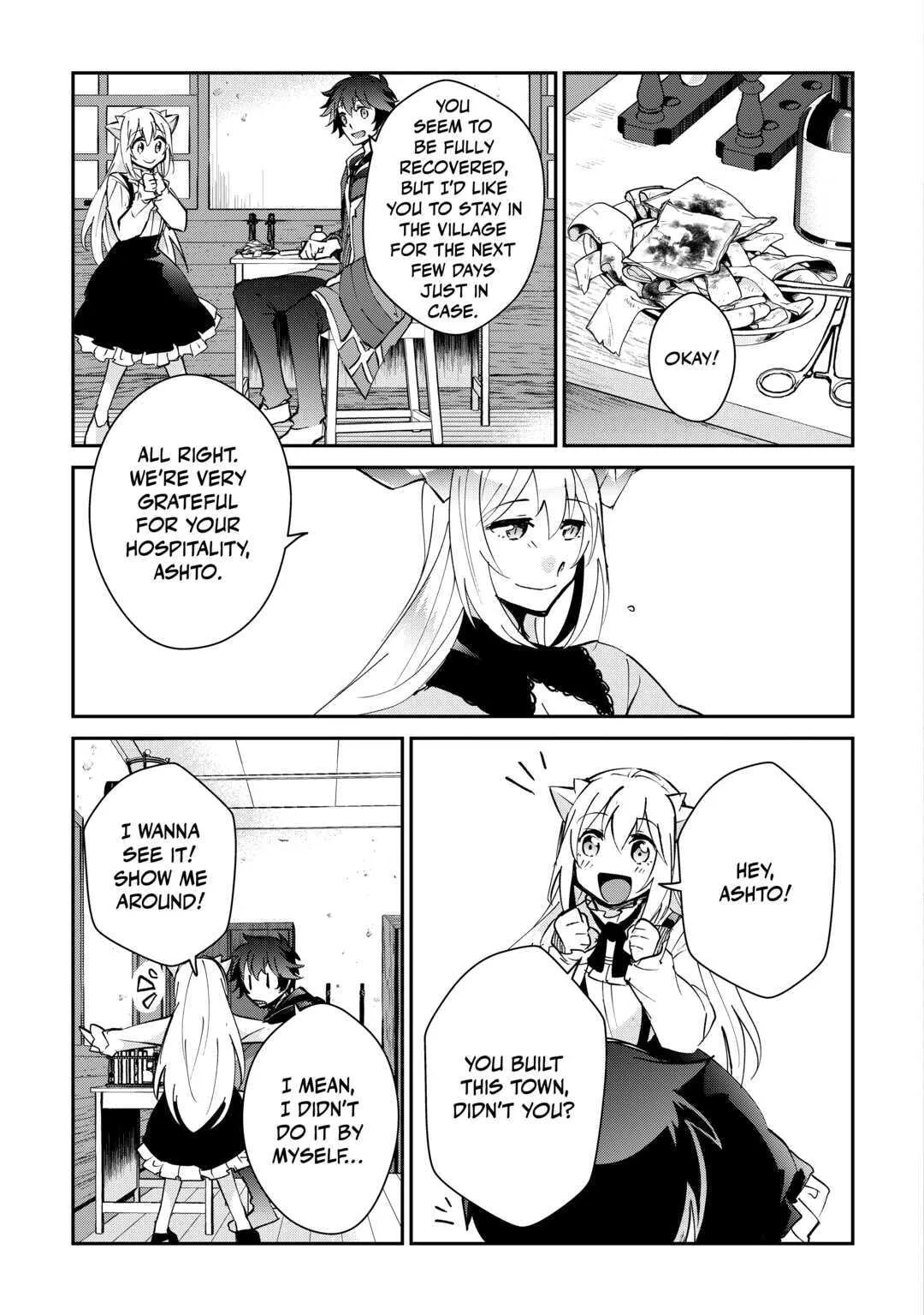 Dai Shizen no Mahoushi Ashto, Sutareta Ryouchi de Slow Life Chapter 32 page 3 - 