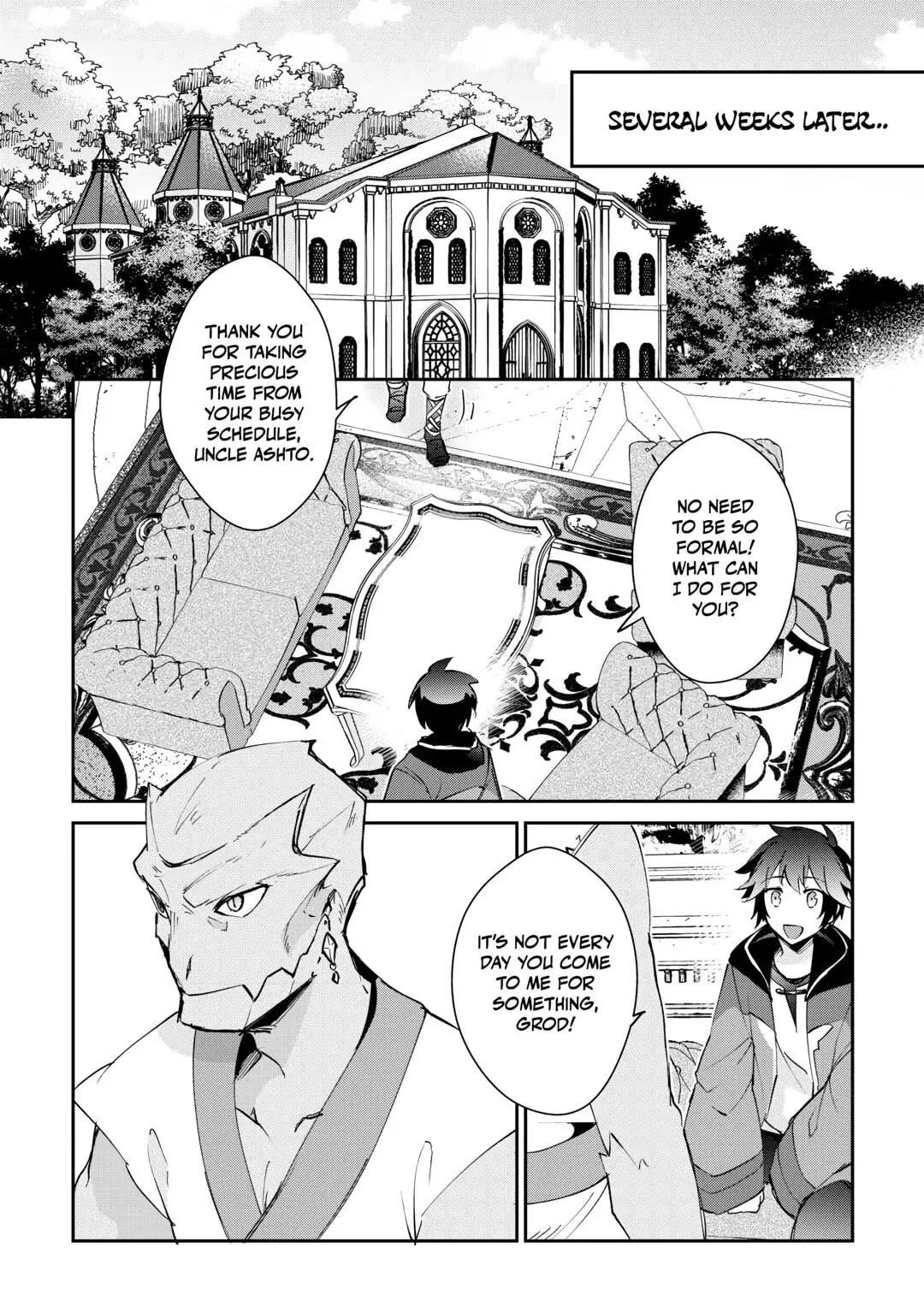 Dai Shizen no Mahoushi Ashto, Sutareta Ryouchi de Slow Life Chapter 33 page 12 - 