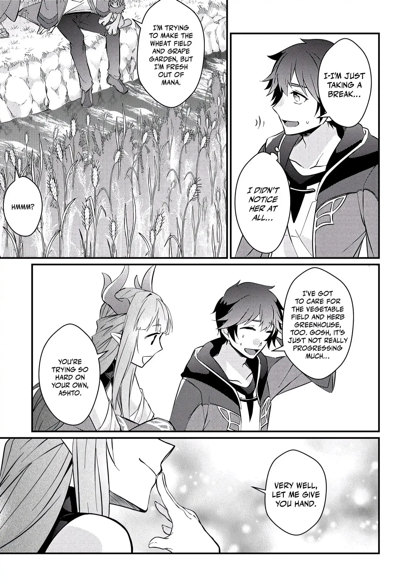 Dai Shizen no Mahoushi Ashto, Sutareta Ryouchi de Slow Life Chapter 4 page 13 - 
