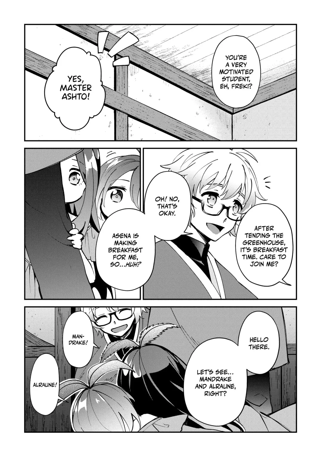 Dai Shizen no Mahoushi Ashto, Sutareta Ryouchi de Slow Life Chapter 46 page 3 - 