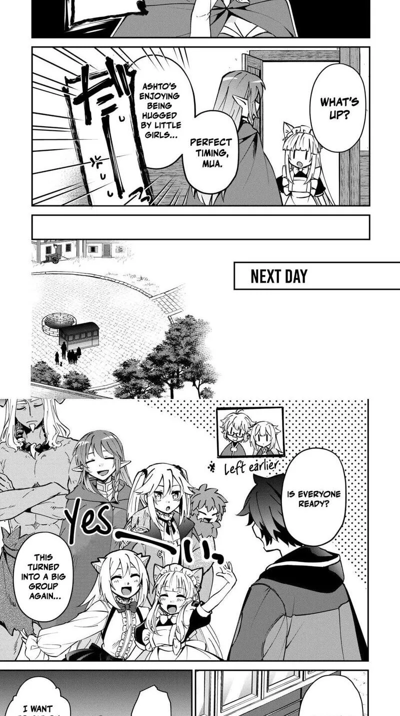 Dai Shizen no Mahoushi Ashto, Sutareta Ryouchi de Slow Life Chapter 49 page 12 - 