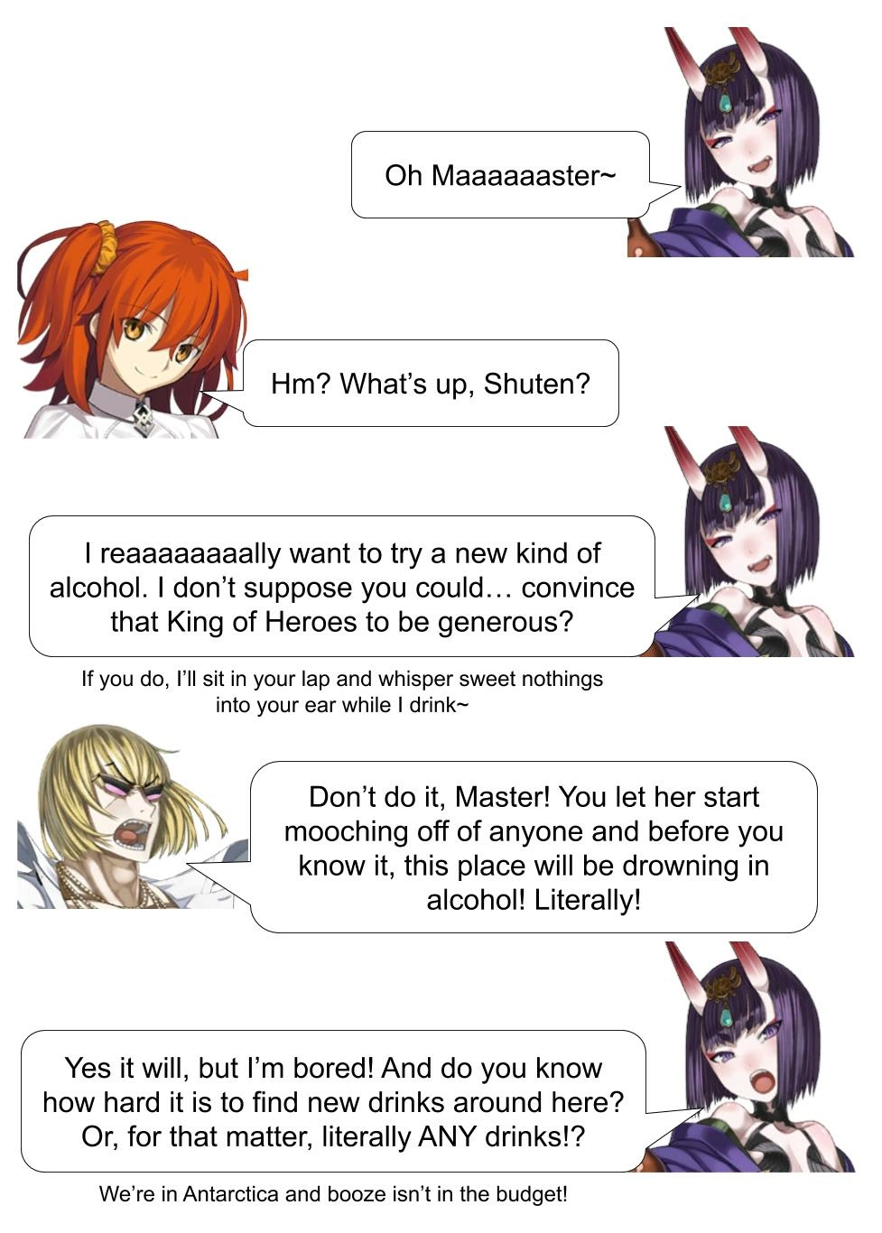 Daily Chaldea Chapter 21 page 1 - 