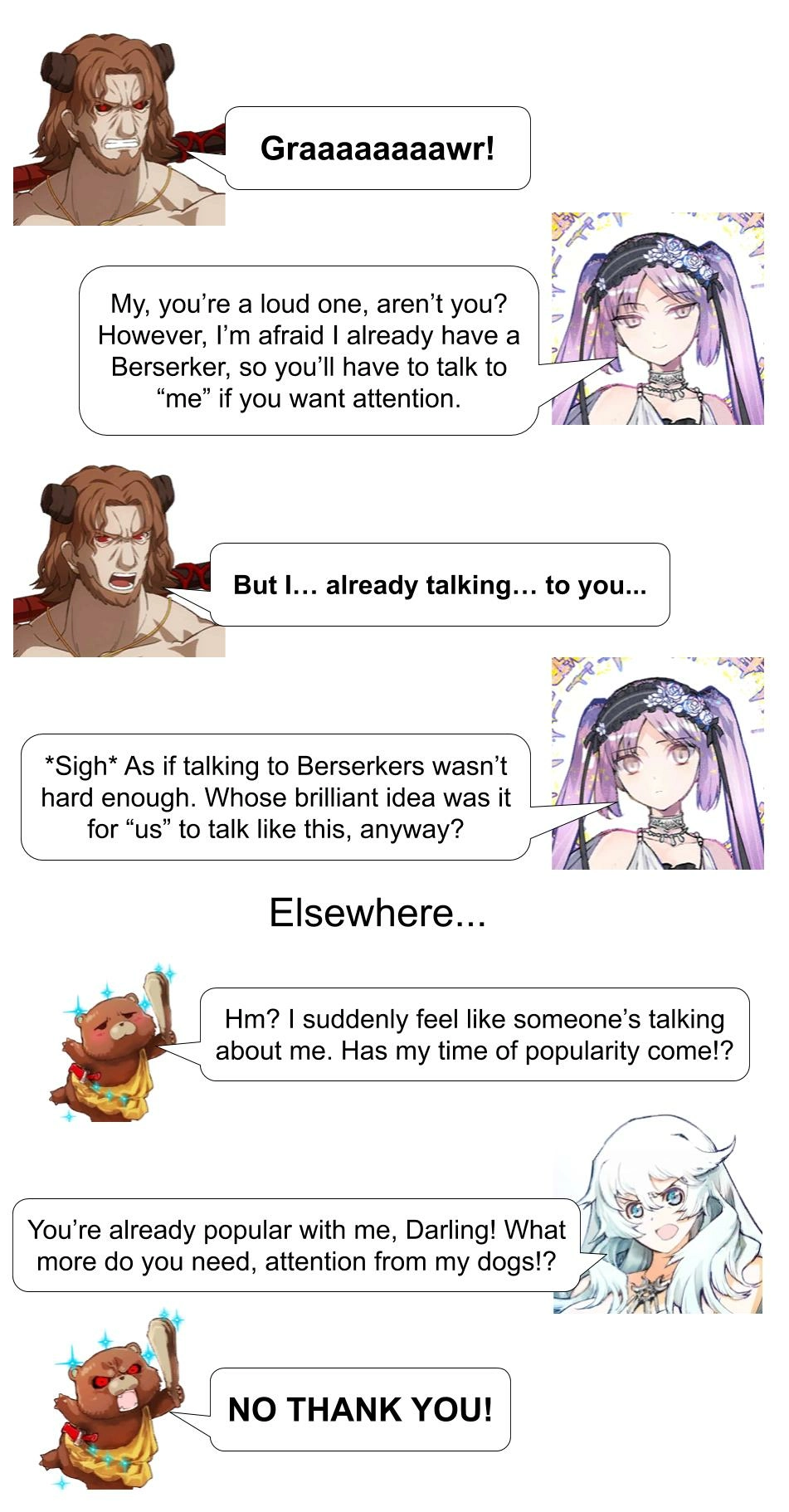 Daily Chaldea Chapter 7 page 1 - 