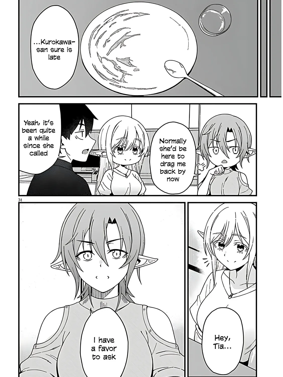 Daily Life with an Elf from Another World Chapter 6 page 71 - 