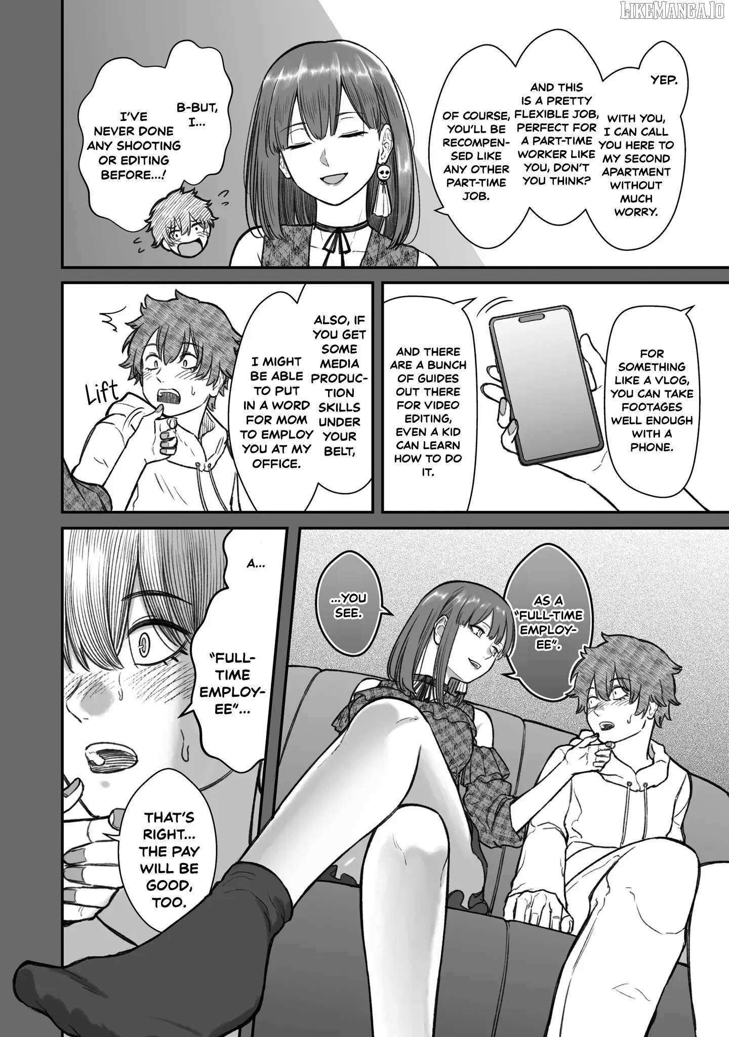 Dame Ningen no Aishikata Chapter 14 page 4 - 