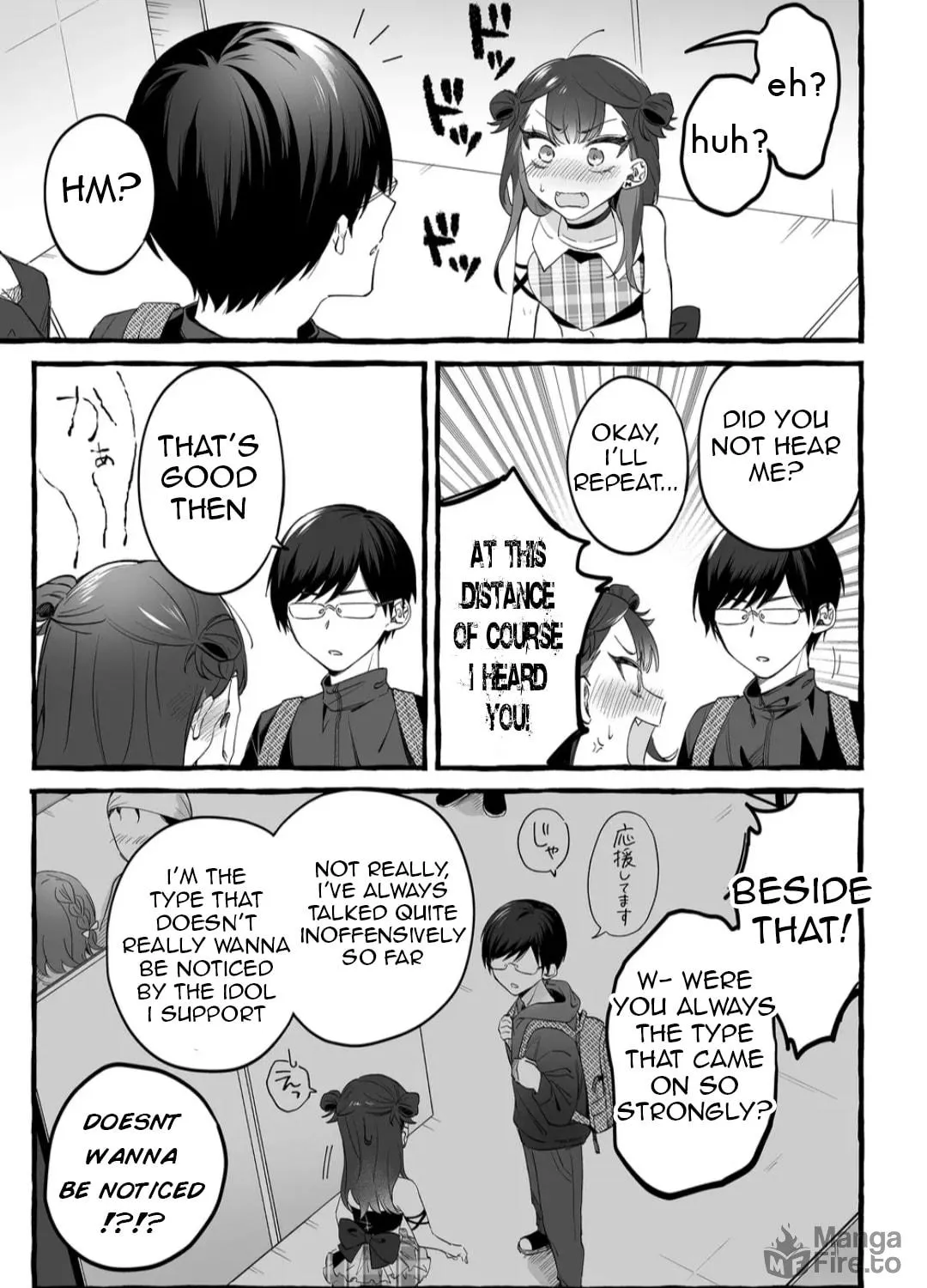Damedol to Sekai ni 1-ri Dake no Fan Chapter 1 page 18 - 