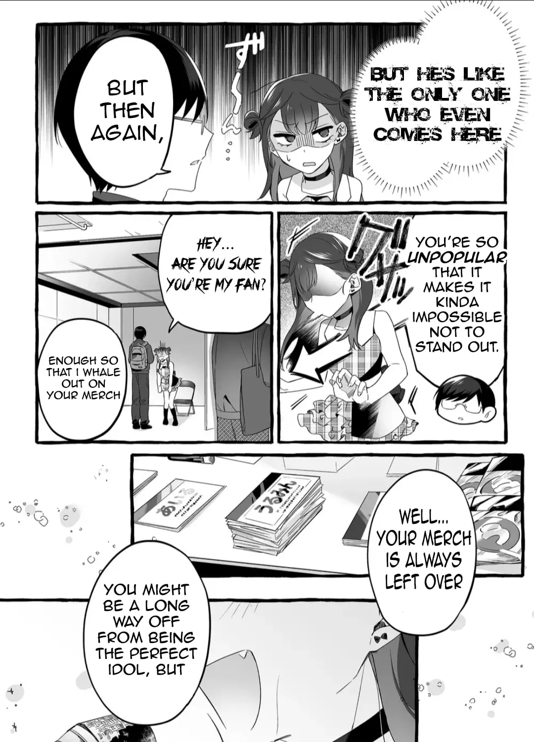 Damedol to Sekai ni 1-ri Dake no Fan Chapter 1 page 20 - 