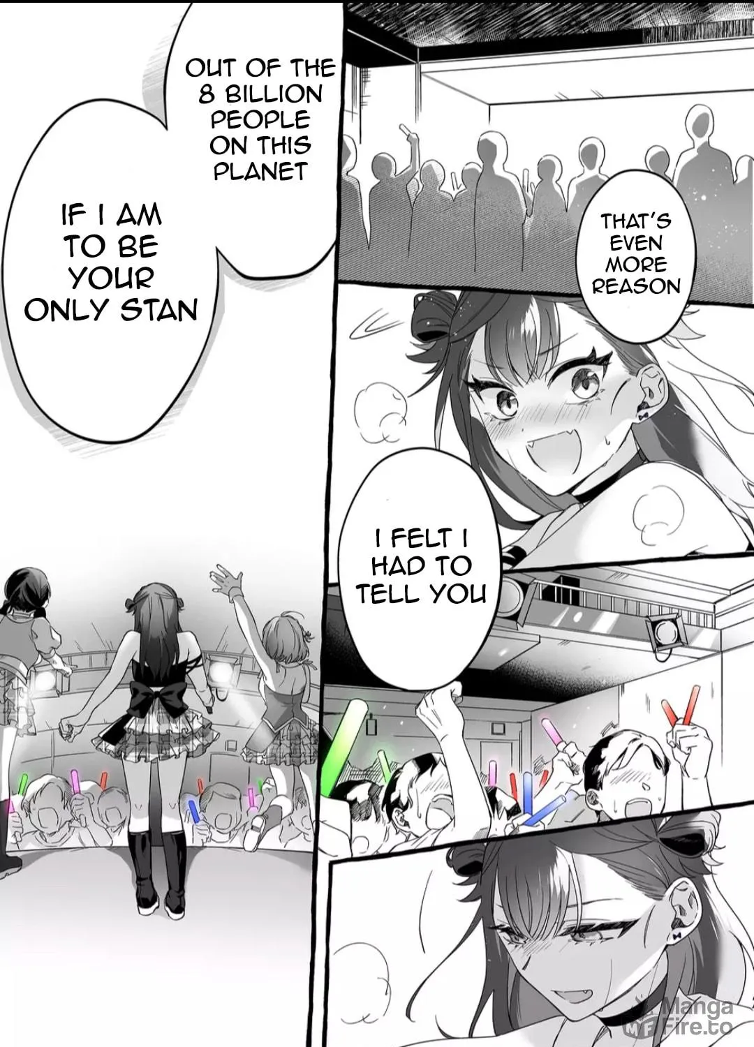 Damedol to Sekai ni 1-ri Dake no Fan Chapter 1 page 22 - 