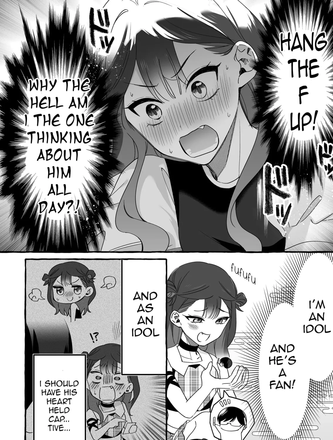 Damedol to Sekai ni 1-ri Dake no Fan Chapter 11 page 15 - 