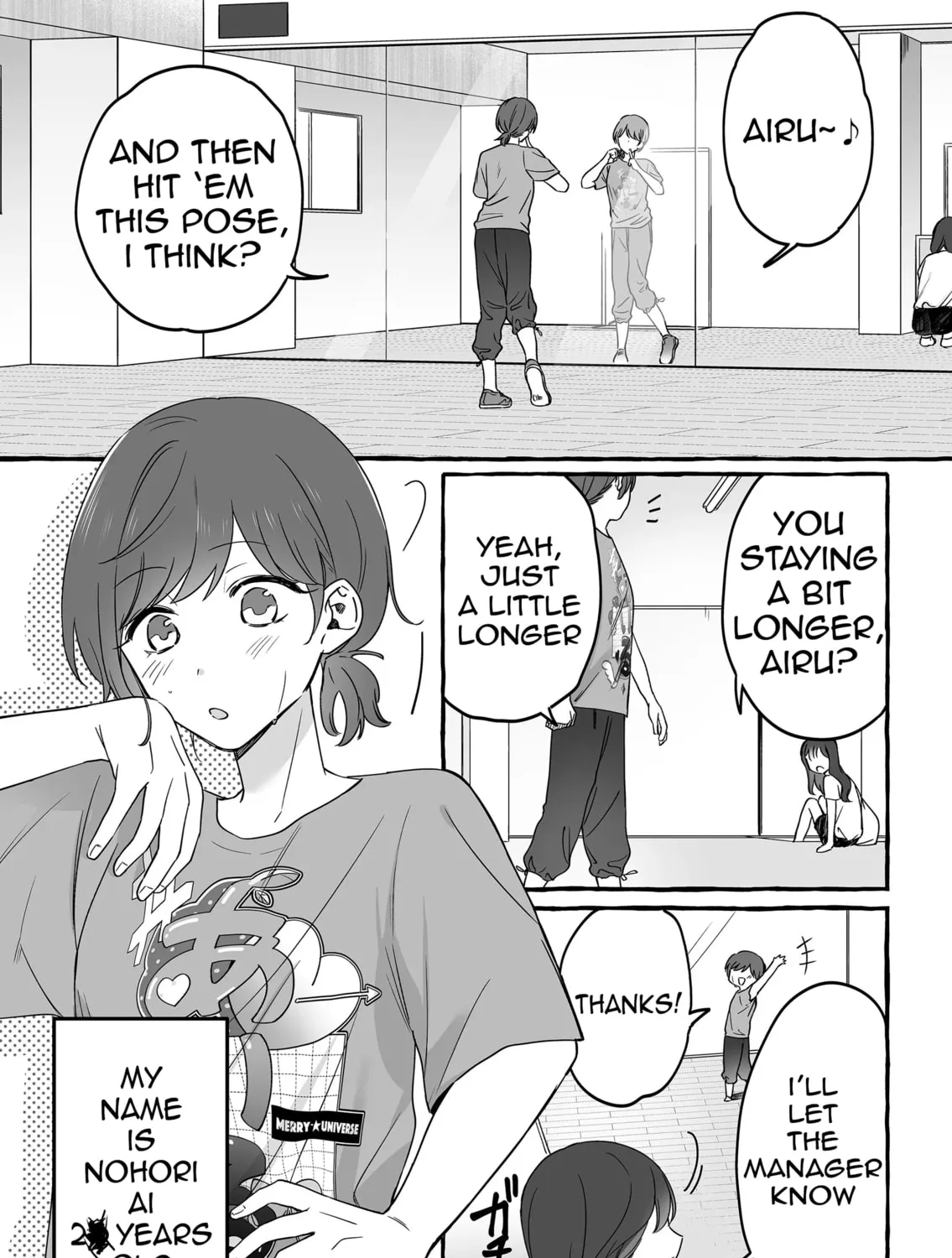 Damedol to Sekai ni 1-ri Dake no Fan Chapter 12 page 3 - 