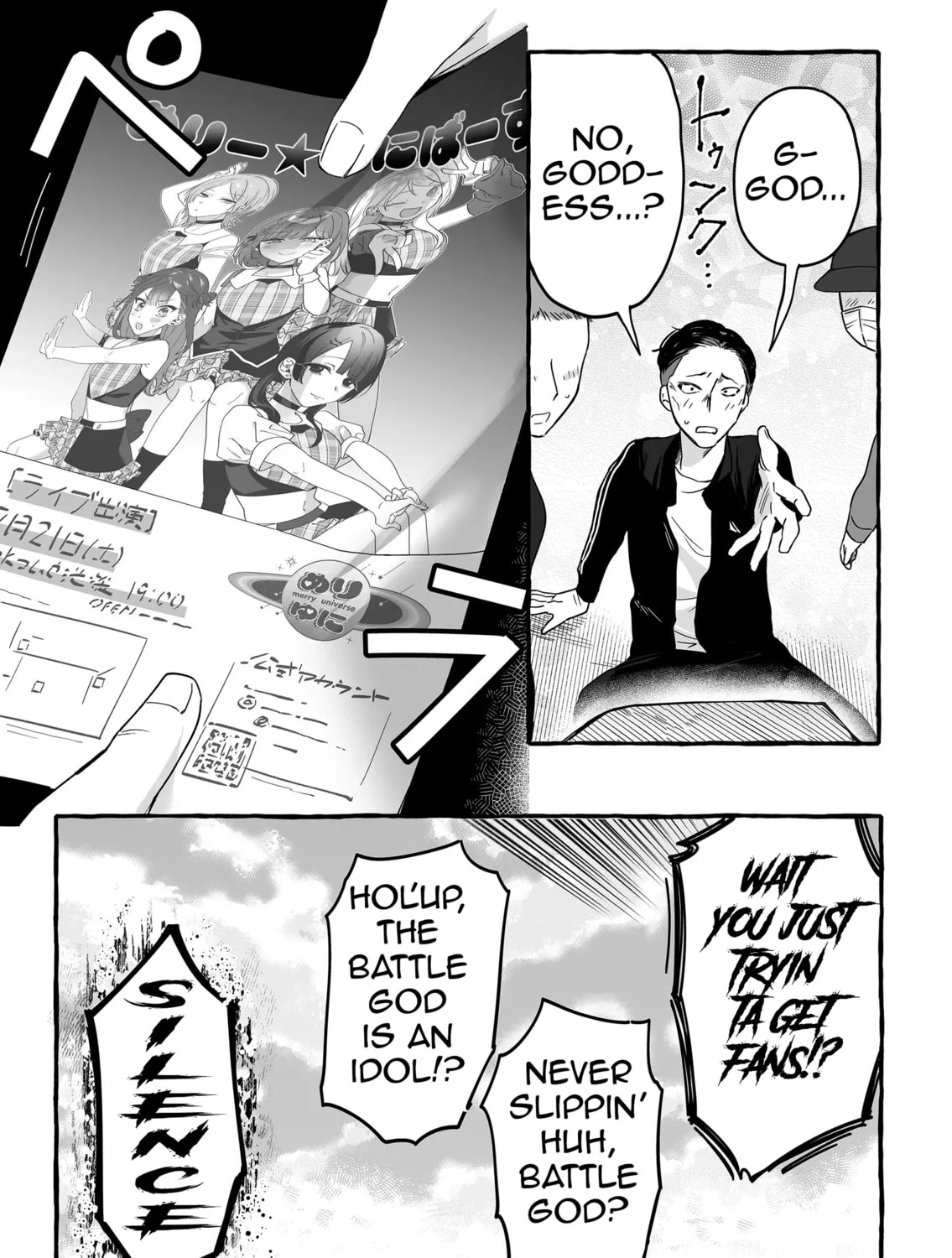 Damedol to Sekai ni 1-ri Dake no Fan Chapter 12 page 25 - 