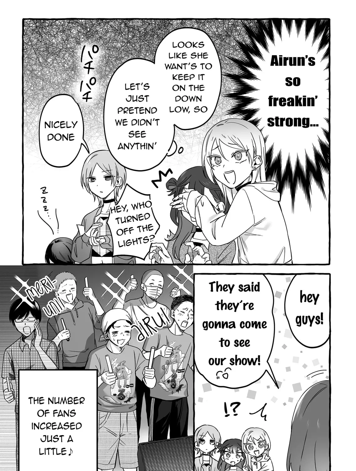 Damedol to Sekai ni 1-ri Dake no Fan Chapter 12 page 31 - 