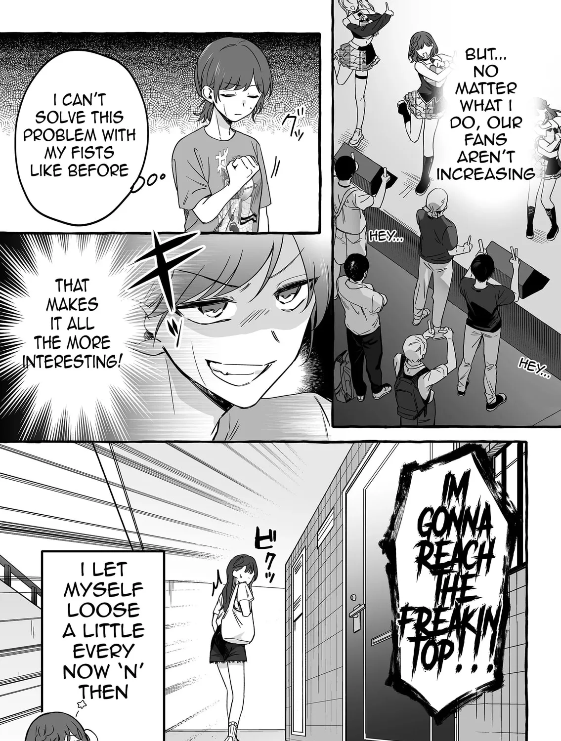 Damedol to Sekai ni 1-ri Dake no Fan Chapter 12 page 7 - 