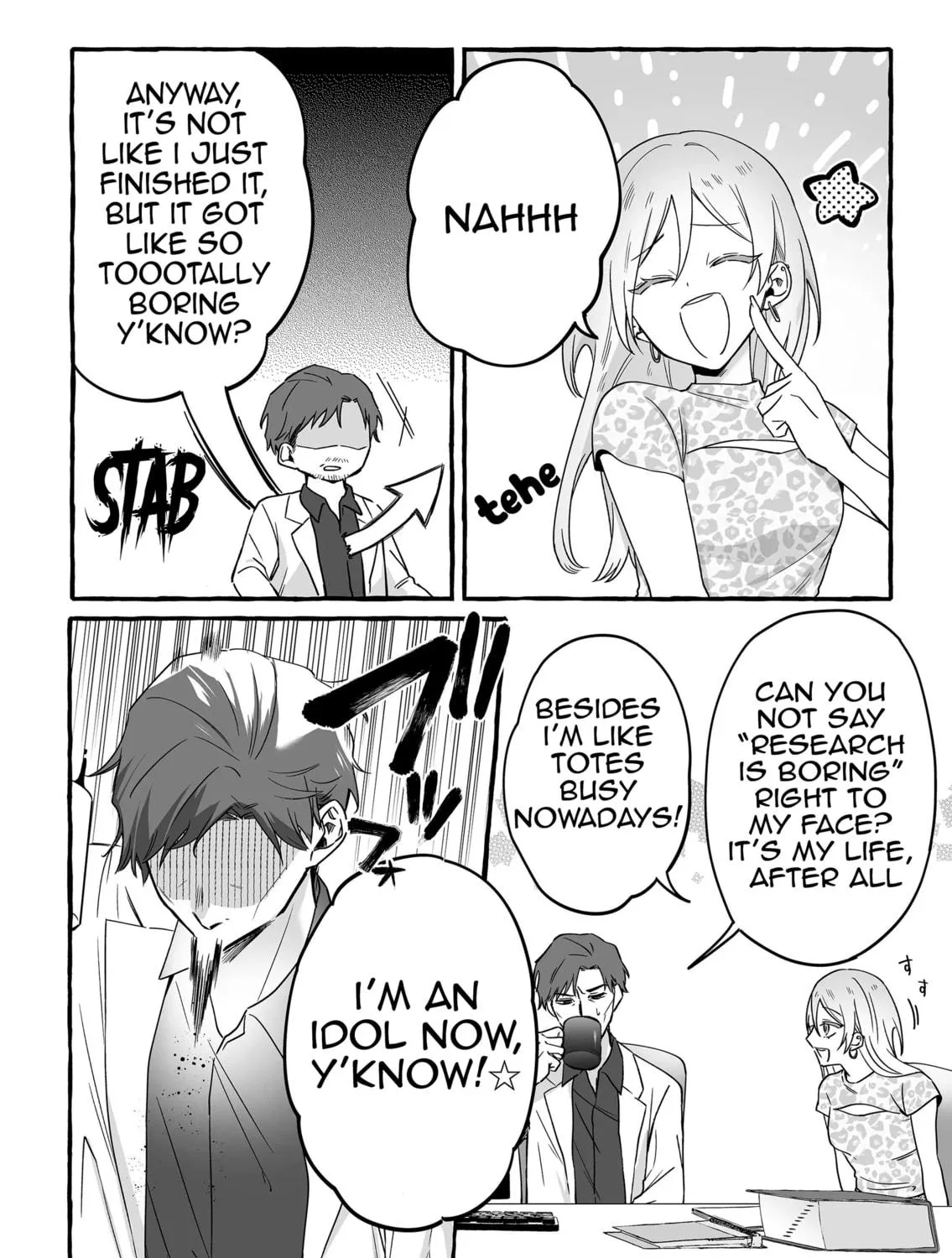 Damedol to Sekai ni 1-ri Dake no Fan Chapter 14 page 19 - 
