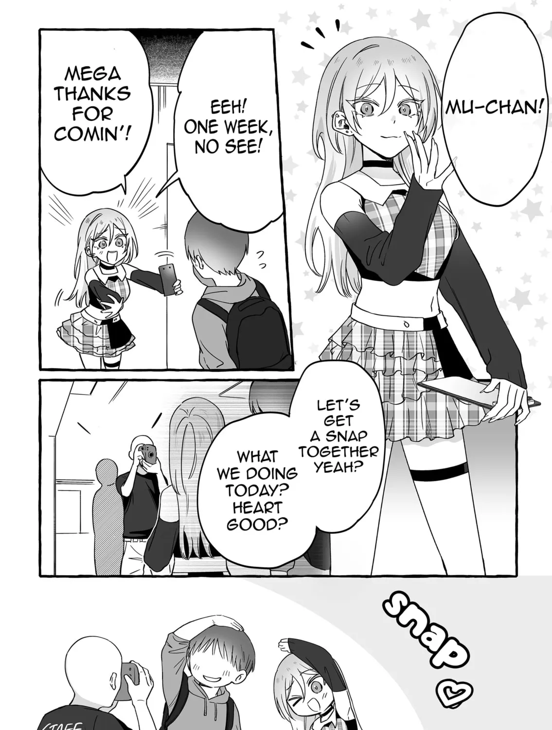 Damedol to Sekai ni 1-ri Dake no Fan Chapter 14 page 3 - 