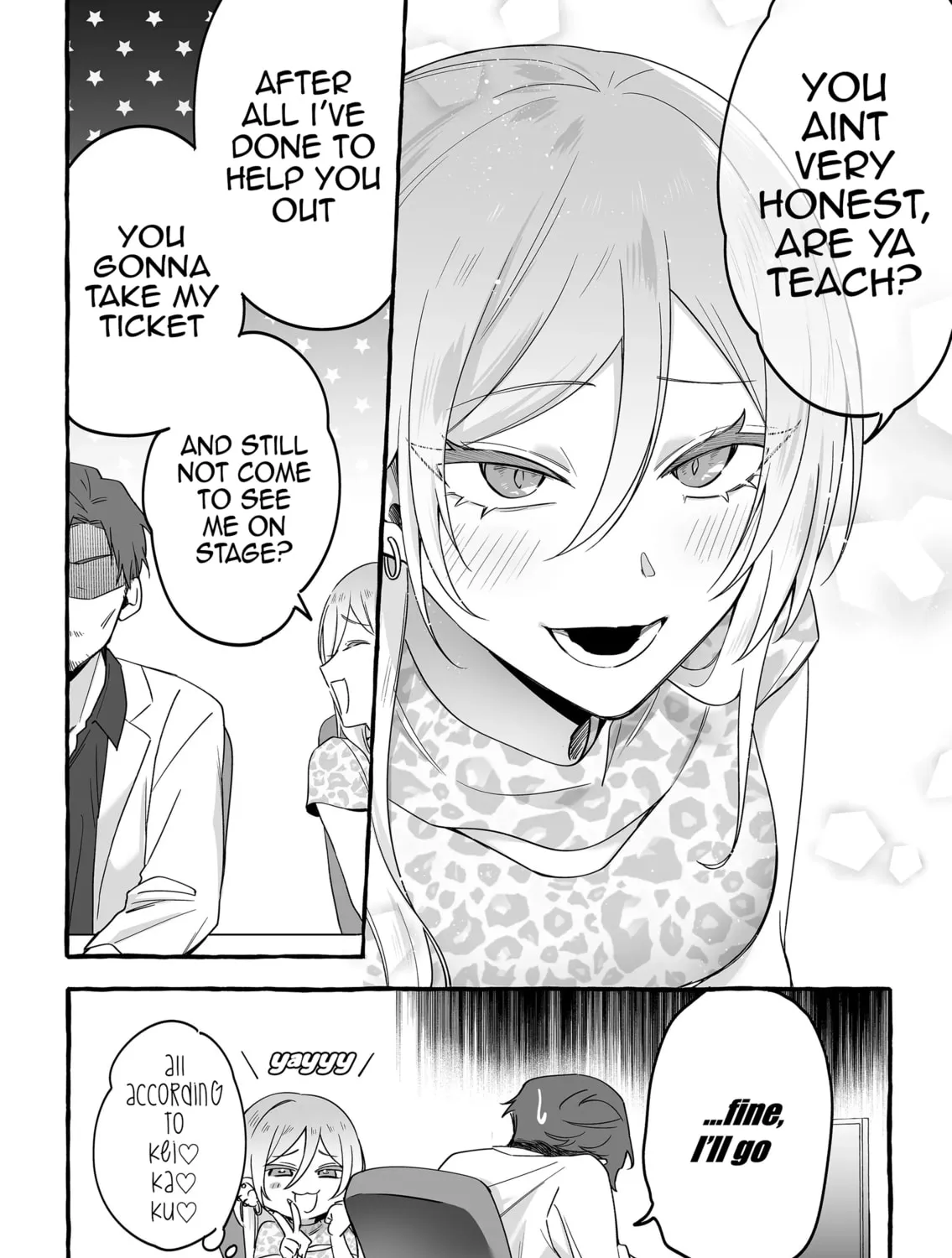 Damedol to Sekai ni 1-ri Dake no Fan Chapter 14 page 27 - 