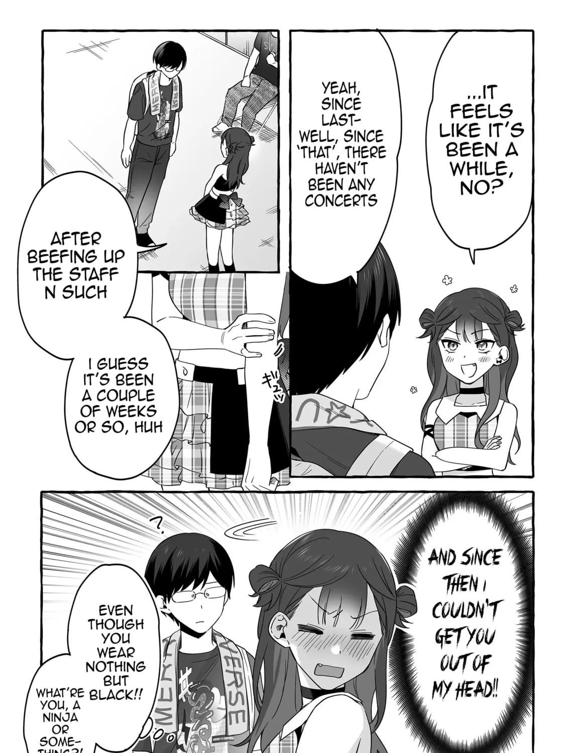 Damedol to Sekai ni 1-ri Dake no Fan Chapter 15 page 3 - 