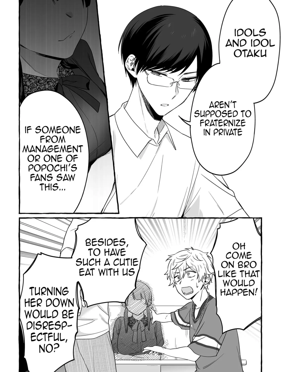 Damedol to Sekai ni 1-ri Dake no Fan Chapter 16 page 13 - 