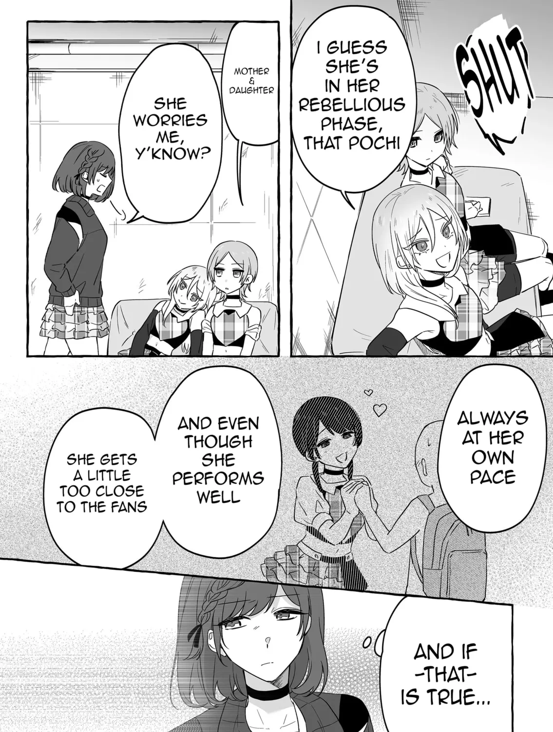 Damedol to Sekai ni 1-ri Dake no Fan Chapter 17 page 13 - 