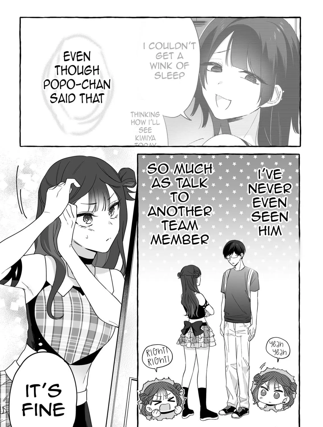 Damedol to Sekai ni 1-ri Dake no Fan Chapter 17 page 29 - 