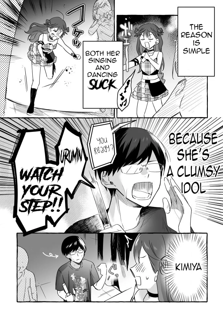 Damedol to Sekai ni 1-ri Dake no Fan Chapter 19.7 page 2 - 