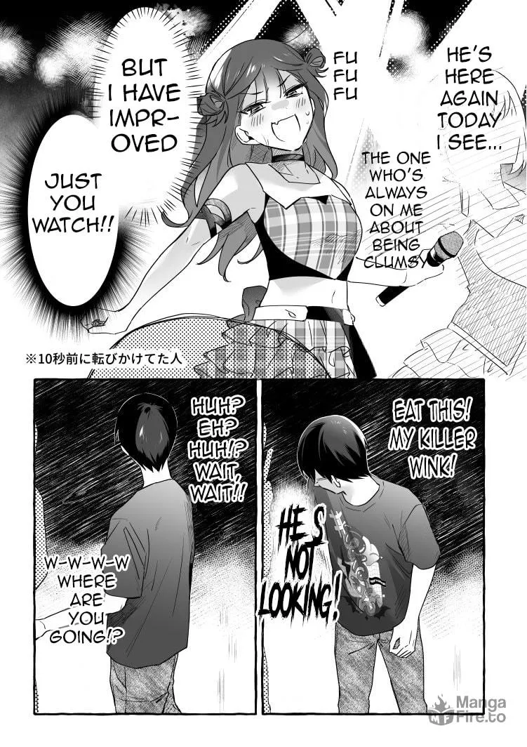 Damedol to Sekai ni 1-ri Dake no Fan Chapter 19.7 page 3 - 