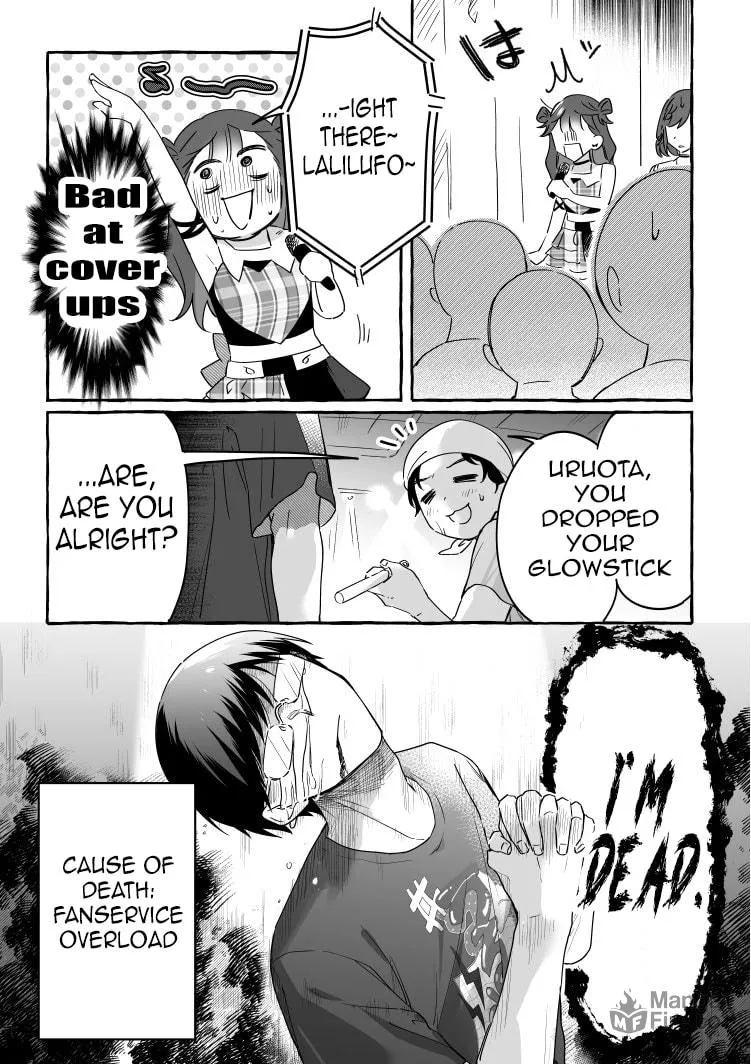 Damedol to Sekai ni 1-ri Dake no Fan Chapter 19.7 page 5 - 