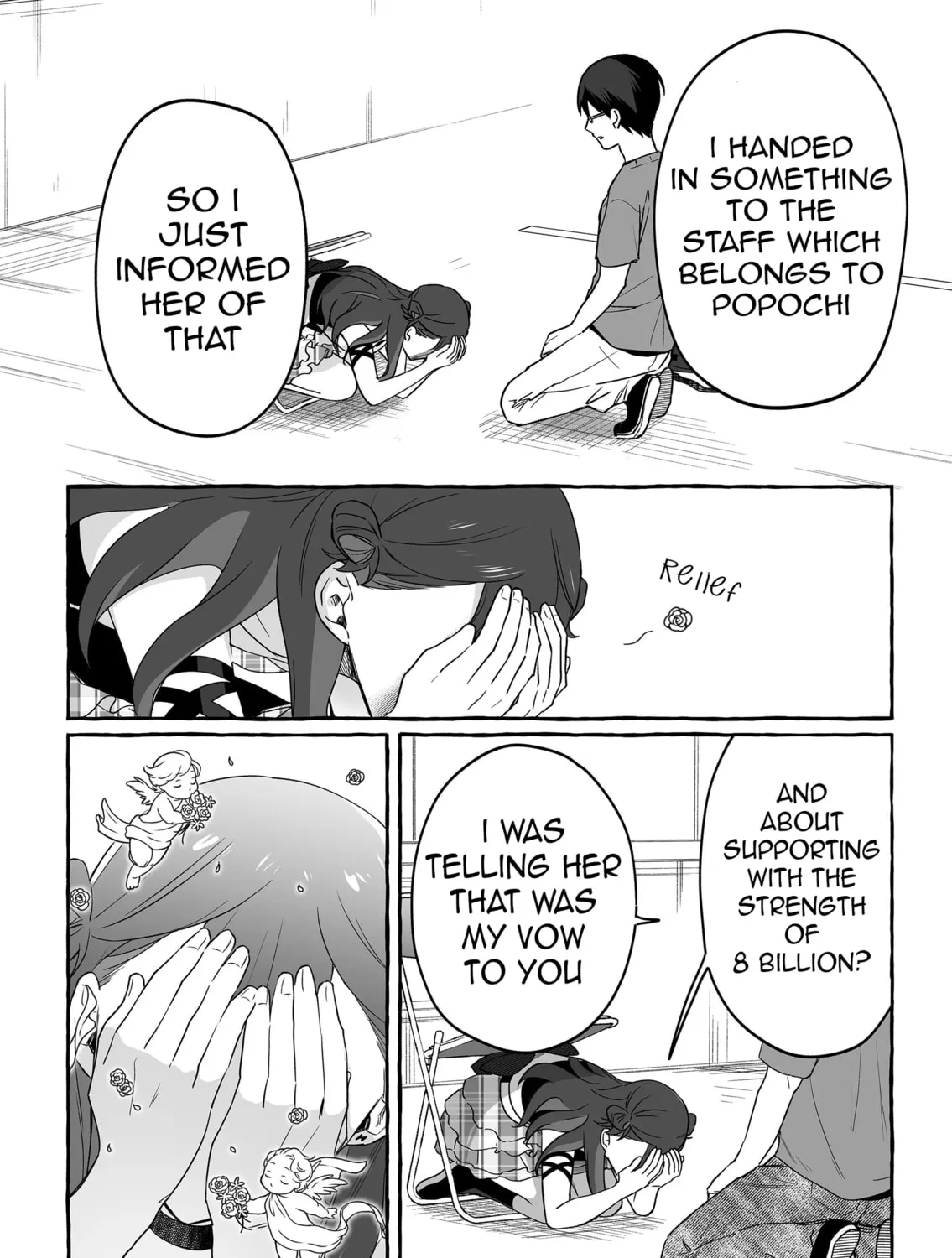 Damedol to Sekai ni 1-ri Dake no Fan Chapter 19 page 15 - 