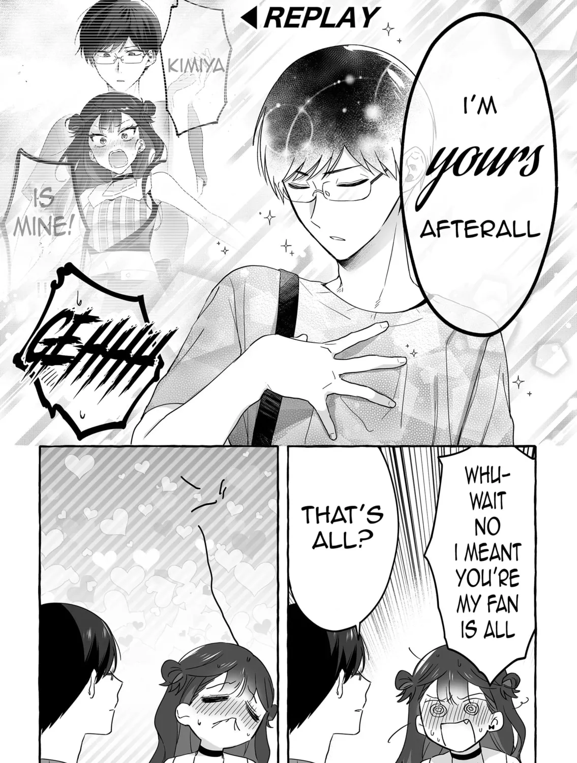 Damedol to Sekai ni 1-ri Dake no Fan Chapter 19 page 21 - 