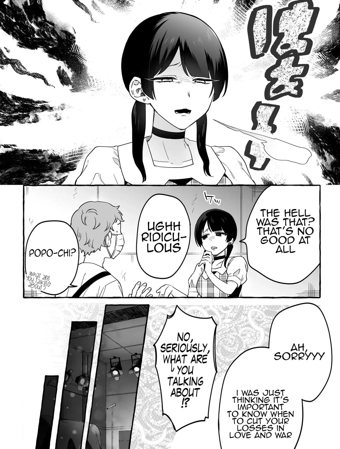 Damedol to Sekai ni 1-ri Dake no Fan Chapter 19 page 7 - 