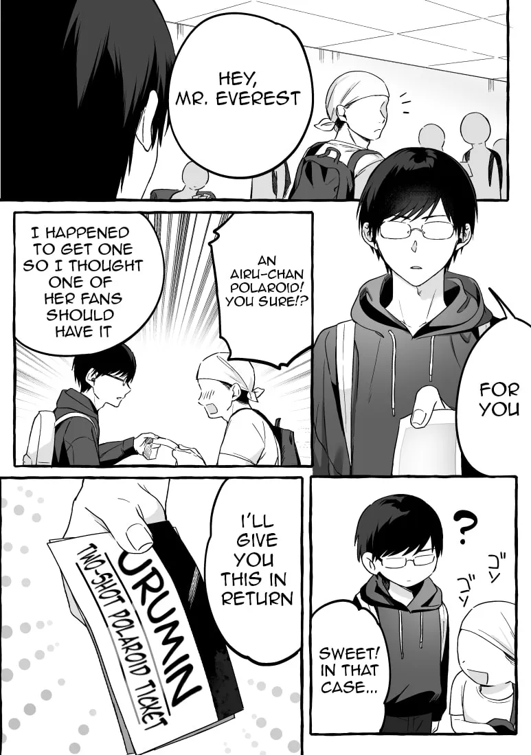 Damedol to Sekai ni 1-ri Dake no Fan Chapter 2.2 page 1 - 