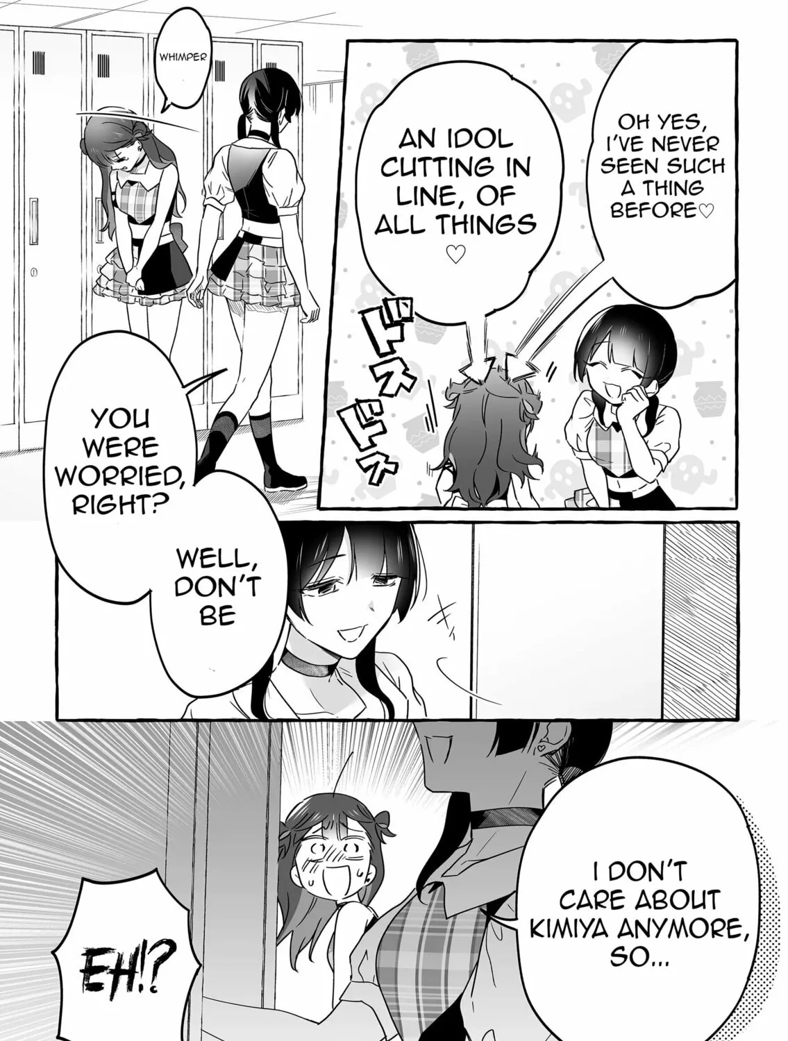Damedol to Sekai ni 1-ri Dake no Fan Chapter 20 page 3 - 