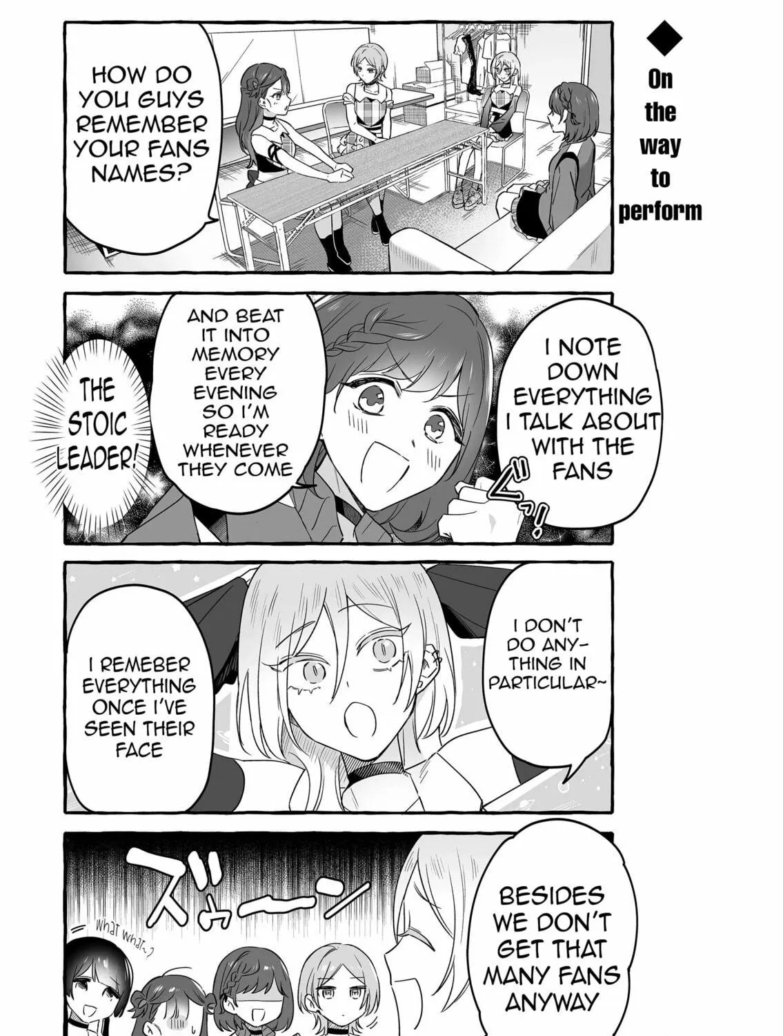 Damedol to Sekai ni 1-ri Dake no Fan Chapter 21 page 11 - 