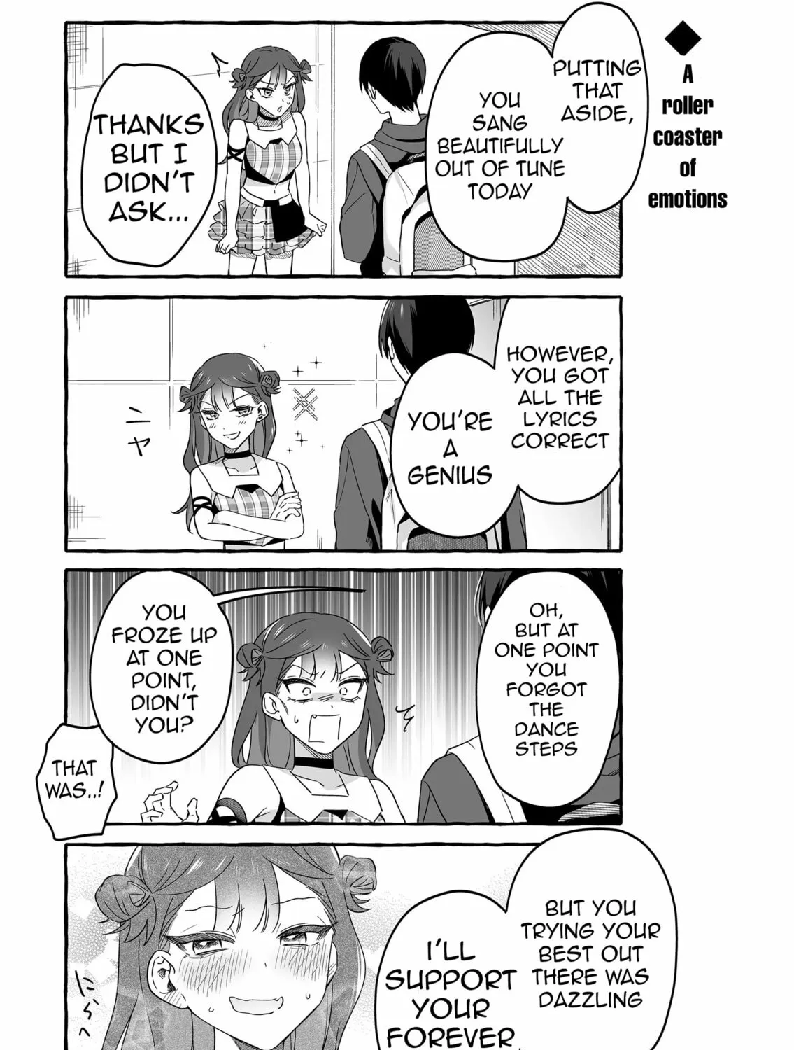 Damedol to Sekai ni 1-ri Dake no Fan Chapter 21 page 7 - 