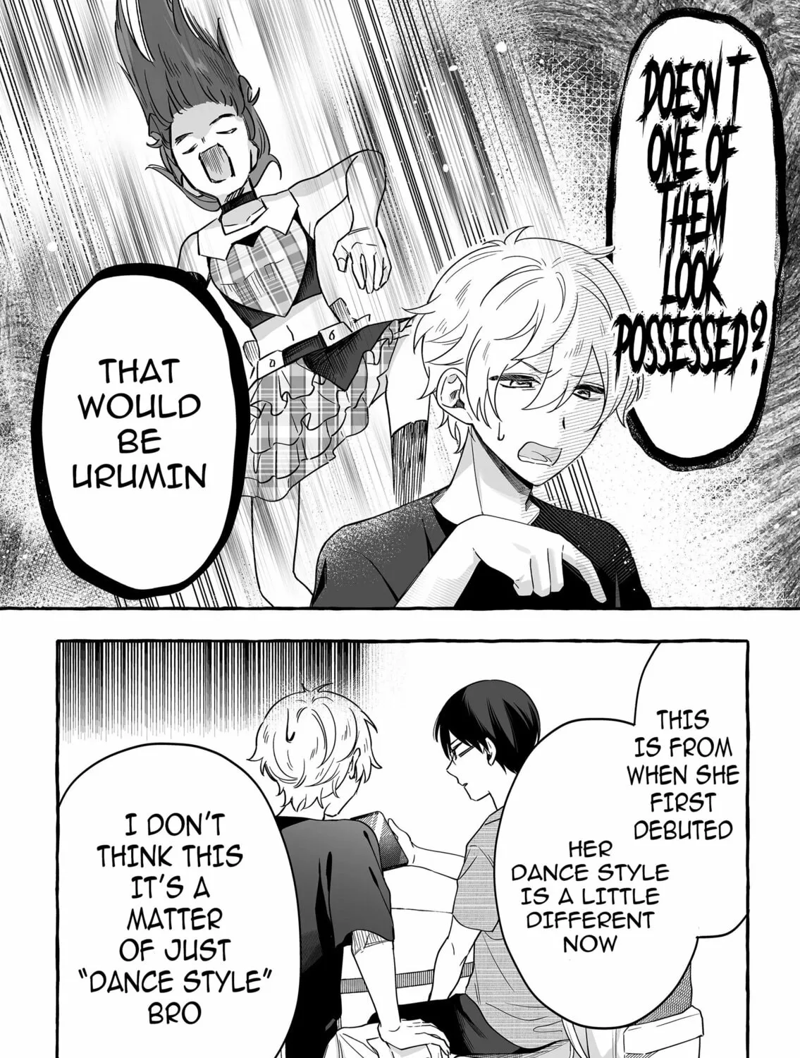 Damedol to Sekai ni 1-ri Dake no Fan Chapter 22 page 15 - 