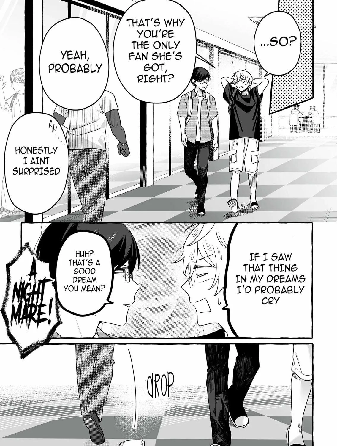 Damedol to Sekai ni 1-ri Dake no Fan Chapter 22 page 17 - 