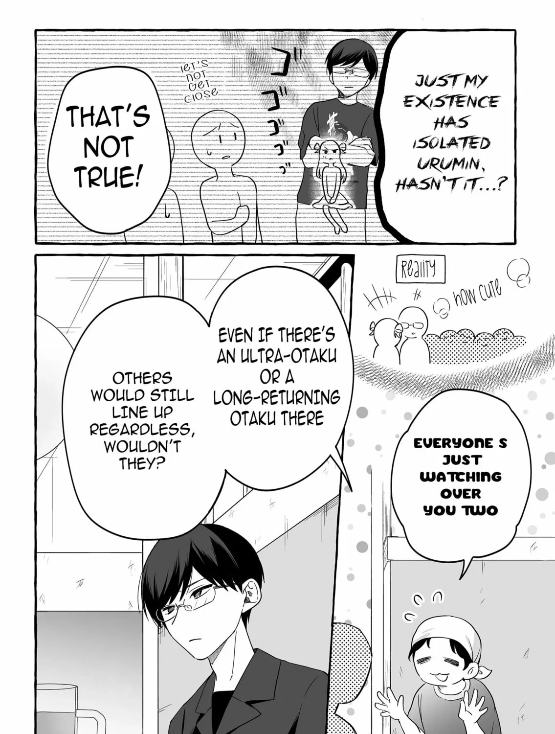 Damedol to Sekai ni 1-ri Dake no Fan Chapter 23 page 13 - 